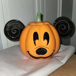Disney Mickey Mouse pumpkin canister